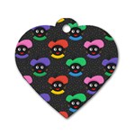 Christmas Zwarte Piet Dog Tag Heart (One Side)