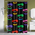 Christmas Zwarte Piet Shower Curtain 48  x 72  (Small)