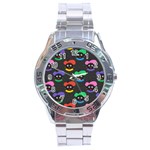 Christmas Zwarte Piet Stainless Steel Analogue Watch