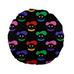 Christmas Zwarte Piet Standard 15  Premium Flano Round Cushion 