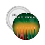 african women happy kwanzaa 2.25  Button