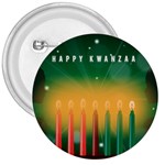 african women happy kwanzaa 3  Button