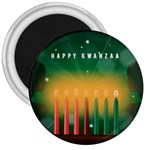 african women happy kwanzaa 3  Magnet