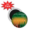 african women happy kwanzaa 1.75  Magnet (10 pack) 