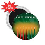 african women happy kwanzaa 2.25  Magnet (10 pack)