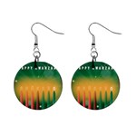 african women happy kwanzaa 1  Button Earrings