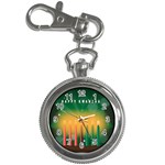 african women happy kwanzaa Key Chain Watch