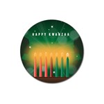 african women happy kwanzaa Magnet 3  (Round)