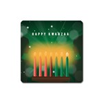 african women happy kwanzaa Magnet (Square)