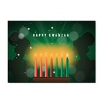 african women happy kwanzaa Sticker A4 (10 pack)