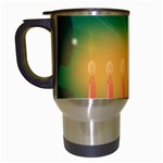 african women happy kwanzaa Travel Mug (White)