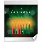 african women happy kwanzaa Canvas 16  x 20 