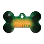 african women happy kwanzaa Dog Tag Bone (Two Sides)