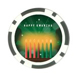 african women happy kwanzaa Poker Chip Card Guard