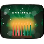 african women happy kwanzaa Fleece Blanket (Mini)