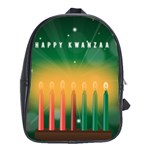 african women happy kwanzaa School Bag (Large)