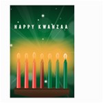 african women happy kwanzaa Small Garden Flag (Two Sides)