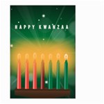 african women happy kwanzaa Large Garden Flag (Two Sides)