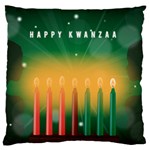 african women happy kwanzaa Large Cushion Case (One Side)