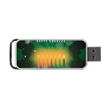 african women happy kwanzaa Portable USB Flash (One Side)