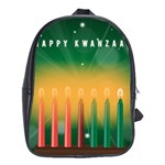 african women happy kwanzaa School Bag (XL)