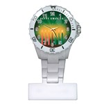 african women happy kwanzaa Plastic Nurses Watch