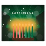 african women happy kwanzaa Double Sided Flano Blanket (Small)