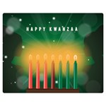 african women happy kwanzaa Double Sided Flano Blanket (Medium)