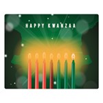 african women happy kwanzaa Double Sided Flano Blanket (Large)