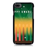 african women happy kwanzaa Apple iPhone 8 Seamless Case (Black)