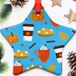 Pumpkin Spice Love Ornament (Star)