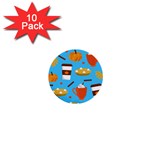 Pumpkin Spice Love 1  Mini Button (10 pack) 