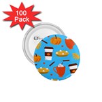 Pumpkin Spice Love 1.75  Button (100 pack) 