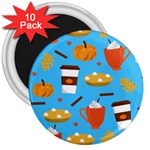 Pumpkin Spice Love 3  Magnet (10 pack)