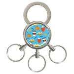 Pumpkin Spice Love 3-Ring Key Chain