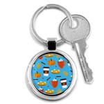 Pumpkin Spice Love Key Chain (Round)