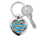 Pumpkin Spice Love Key Chain (Heart)