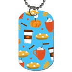 Pumpkin Spice Love Dog Tag (One Side)