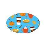 Pumpkin Spice Love Sticker Oval (10 pack)