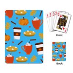 Pumpkin Spice Love Playing Cards Single Design