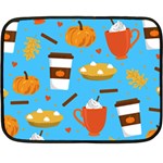 Pumpkin Spice Love Fleece Blanket (Mini)