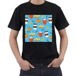 Pumpkin Spice Love Men s T-Shirt (Black)