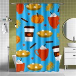 Pumpkin Spice Love Shower Curtain 48  x 72  (Small)