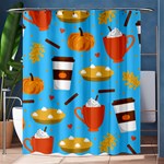 Pumpkin Spice Love Shower Curtain 60  x 72  (Medium)