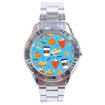 Pumpkin Spice Love Stainless Steel Analogue Watch