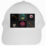 Halloween Zombie Hunter White Cap