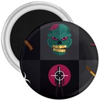 Halloween Zombie Hunter 3  Magnet