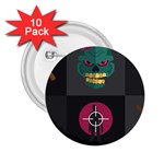 Halloween Zombie Hunter 2.25  Button (10 pack)