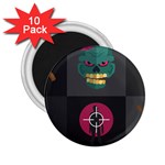 Halloween Zombie Hunter 2.25  Magnet (10 pack)