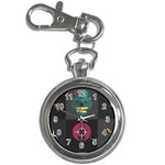 Halloween Zombie Hunter Key Chain Watch